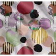 thumbnail image 1 of Soimoi Cotton Cambric Fabric Texture & Colorful Dots Print Fabric by the Yard 56 Inch Wide, 1 of 7
