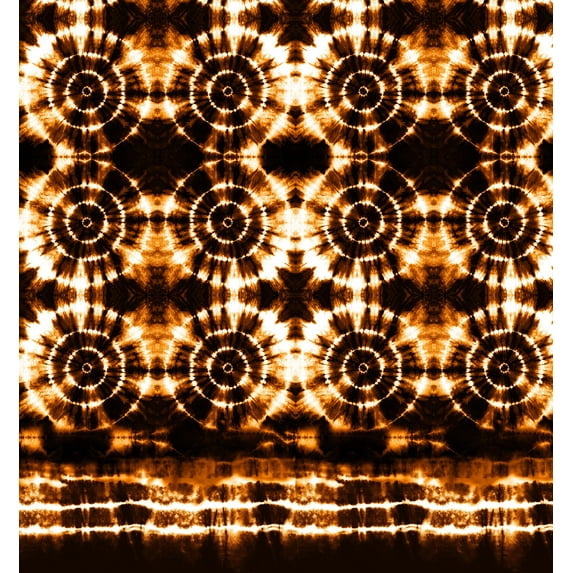 Soimoi Cotton Cambric Fabric Tie & Dye Panel Print Fabric by Yard 56 Inch Wide