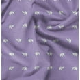 thumbnail image 1 of Soimoi Cotton Cambric Purple Fabric - By the Yard - 42 Inch Wide - Elephant Animal Print Fabric - Exotic Designs for Apparel and Home Decor Printed Fabric, 1 of 6