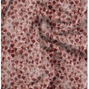 Soimoi Cotton Cambric Red Fabric By the Yard - 42 Inch Wide -Abstracts Art Fabric - Contemporary and Unique Patterns for Creative Projects Printed Fabric
