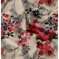 thumbnail image 1 of Soimoi Cotton Cambric Red Fabric By the Yard - 42 Inch Wide -Florals Print Fabric - Elegant and Timeless Patterns for Fashion and Home Decor Printed Fabric, 1 of 6