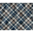 thumbnail image 1 of Soimoi Cotton Canvas Fabric By 10 Yard | Printed Check Print in Blue | 56 Inch Wide | Medium Weight, Durable Material for Upholstery, Bags, Curtains & Crafts, 1 of 7