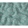 thumbnail image 1 of Soimoi Cotton Canvas Fabric by 5 Yard | Printed Leaves Design in Green | 56 Inch Wide | Medium Weight, Durable Material for Upholstery, Bags, Curtains & Crafts, 1 of 7