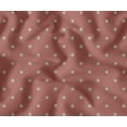 thumbnail image 1 of Soimoi Cotton Canvas Fabric By 5 Yard | Printed Polka Dots Pattern in Brown | 56 Inch Wide | Medium Weight, Durable Material for Upholstery, Bags, Curtains & Crafts, 1 of 7