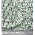 thumbnail image 1 of Soimoi Cotton Duck Fabric Abstract Geometric Print Fabric by the Yard 42 Inch Wide, 1 of 3