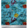 thumbnail image 1 of Soimoi Cotton Duck Fabric Arrow & Mask African Fabric Prints By Yard 42 Inch Wide, 1 of 1
