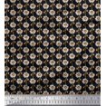thumbnail image 1 of Soimoi Cotton Duck Fabric Artistic Floral Printed Craft Fabric by the Yard 42 Inch Wide, 1 of 1