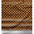 thumbnail image 1 of Soimoi Cotton Duck Fabric Aztec Geometric Decor Fabric Printed Yard 42 Inch Wide, 1 of 3