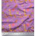 thumbnail image 1 of Soimoi Cotton Duck Fabric Balloon,Floral & Cute Animals Cartoon Printed Fabric 1 Yard 42 Inch Wide, 1 of 1
