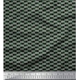 thumbnail image 1 of Soimoi Cotton Duck Fabric Basketweave Shirting Print Fabric by The Yard 42 Inch Wide, 1 of 1