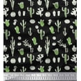 thumbnail image 1 of Soimoi Cotton Duck Fabric Cactus Tree Print Fabric by Yard 42 Inch Wide, 1 of 3