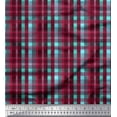 thumbnail image 1 of Soimoi Cotton Duck Fabric Check Check Fabric Prints By Yard 42 Inch Wide, 1 of 3