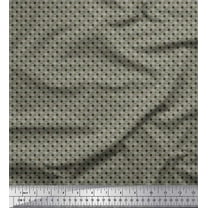 Soimoi Cotton Duck Fabric Check Shirting Printed Craft Fabric by The Yard 42 Inch Wide
