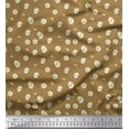 thumbnail image 1 of Soimoi Cotton Duck Fabric Daisy Shirting Printed Fabric 1 Yard 56 Inch Wide, 1 of 1