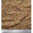 thumbnail image 1 of Soimoi Cotton Duck Fabric Dream Catcher & Butterfly Print Fabric by Yard 42 Inch Wide, 1 of 1