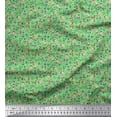 thumbnail image 1 of Soimoi Cotton Duck Fabric Earthworm,Fruit & Insect Fabric Prints by Yard 42 Inch Wide, 1 of 1