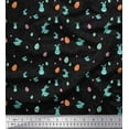 thumbnail image 1 of Soimoi Cotton Duck Fabric Egg & Rabbit Animal Print Fabric by The Yard 42 Inch Wide, 1 of 1