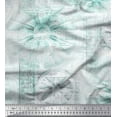 thumbnail image 1 of Soimoi Cotton Duck Fabric Elephant & Wheel Panel Print Fabric by the Yard 42 Inch Wide, 1 of 3