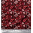 thumbnail image 1 of Soimoi Cotton Duck Fabric Floral & Paisley Print Fabric by The Yard 42 Inch Wide, 1 of 3