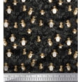 thumbnail image 1 of Soimoi Cotton Duck Fabric Floral & Penguin Ocean Fabric Prints by Yard 42 Inch Wide, 1 of 1