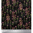 thumbnail image 1 of Soimoi Cotton Duck Fabric Flower Watercolor Print Fabric by Yard 42 Inch Wide, 1 of 3