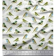 thumbnail image 1 of Soimoi Cotton Duck Fabric Flycathcer Bird Fabric Prints By Yard 42 Inch Wide, 1 of 1