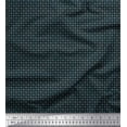 thumbnail image 1 of Soimoi Cotton Duck Fabric Geometric & Greek Key Shirting Print Sewing Fabric Yard 42 Inch Wide, 1 of 1