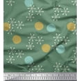 thumbnail image 1 of Soimoi Cotton Duck Fabric Geometric & Polka Dots Print Sewing Fabric Yard 42 Inch Wide, 1 of 3