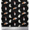 thumbnail image 1 of Soimoi Cotton Duck Fabric Ghost Halloween Fabric Prints by Yard 42 Inch Wide, 1 of 1