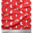 thumbnail image 1 of Soimoi Cotton Duck Fabric Ghost Halloween Fabric Prints by Yard 42 Inch Wide, 1 of 1