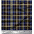 thumbnail image 1 of Soimoi Cotton Duck Fabric Gingham Check Print Fabric by The Yard 42 Inch Wide, 1 of 3