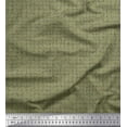 thumbnail image 1 of Soimoi Cotton Duck Fabric Hand Drawn Net Shirting Printed Craft Fabric by The Yard 42 Inch Wide, 1 of 1