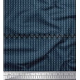 thumbnail image 1 of Soimoi Cotton Duck Fabric Herringbone Geometric Print Fabric by The Yard 56 Inch Wide, 1 of 1