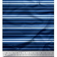 thumbnail image 1 of Soimoi Cotton Duck Fabric Horizontal Stripe Fabric Prints by Yard 42 Inch Wide, 1 of 3