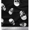 thumbnail image 1 of Soimoi Cotton Duck Fabric Horror Skull Halloween Fabric Prints by Yard 42 Inch Wide, 1 of 1
