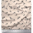 thumbnail image 1 of Soimoi Cotton Duck Fabric Leaves & Floral Artistic Print Fabric by the Yard 42 Inch Wide, 1 of 1