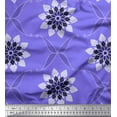 thumbnail image 1 of Soimoi Cotton Duck Fabric Leaves & Floral Artistic Printed Craft Fabric by the Yard 42 Inch Wide, 1 of 3