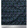 thumbnail image 1 of Soimoi Cotton Duck Fabric Leaves,Floral & Butterfly Shirting Printed Craft Fabric by The Yard 42 Inch Wide, 1 of 1