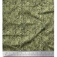 thumbnail image 1 of Soimoi Cotton Duck Fabric Leopard Animal Skin Print Sewing Fabric Yard 42 Inch Wide, 1 of 3