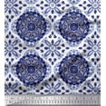 thumbnail image 1 of Soimoi Cotton Duck Fabric Paisley & Floral Mandala Fabric Prints by Yard 42 Inch Wide, 1 of 1