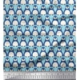 thumbnail image 1 of Soimoi Cotton Duck Fabric Penguin Ocean Decor Fabric Printed Yard 42 Inch Wide, 1 of 3