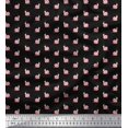 thumbnail image 1 of Soimoi Cotton Duck Fabric Snail Insects Print Fabric by The Yard 42 Inch Wide, 1 of 1