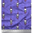 thumbnail image 1 of Soimoi Cotton Duck Fabric Snake,Arrow & Skull Print Sewing Fabric Yard 42 Inch Wide, 1 of 1