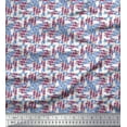 thumbnail image 1 of Soimoi Cotton Duck Fabric Square Geometric Print Fabric by The Yard 42 Inch Wide, 1 of 3