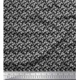 thumbnail image 1 of Soimoi Cotton Duck Fabric Swirl & Floral Shirting Print Sewing Fabric Yard 42 Inch Wide, 1 of 1
