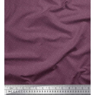 Soimoi Cotton Duck Fabric Triangle Shirting Print Sewing Fabric Yard 42 Inch Wide