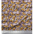 thumbnail image 1 of Soimoi Cotton Jersey Fabric Texture & Butterfly Print Fabric by Yard 58 Inch Wide, 1 of 1