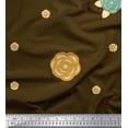 thumbnail image 1 of Soimoi Cotton Poplin Fabric Artistic Flower Fabric Prints By Yard 42 Inch Wide, 1 of 1