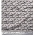 thumbnail image 1 of Soimoi Cotton Poplin Fabric Artistic Leaves Printed Fabric 1 Yard 42 Inch Wide, 1 of 3