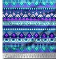 thumbnail image 1 of Soimoi Cotton Poplin Fabric Aztec Geometric Printed Craft Fabric by The Yard 56 Inch Wide, 1 of 3